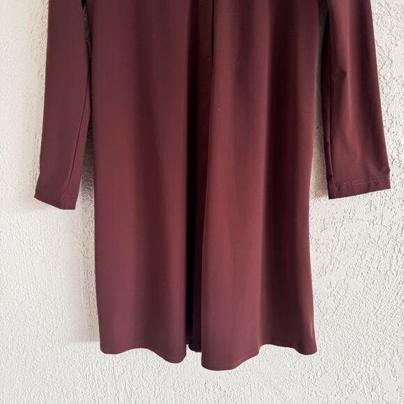 ADAY Something Borrowed Jetset Dress Merlot Red - Picture 8 of 10